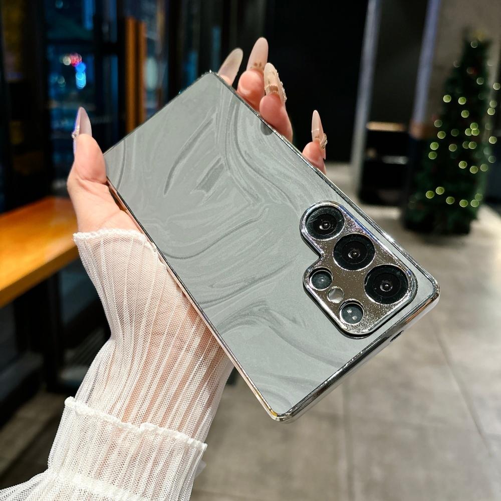 Galvanisierte Farbe Kollision Kameraschutz Anti-Drop Handyhülle Samsung Galaxy S25 S26 Ultra S24 S23 Plus Stoßfest Staubschutz