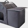 Foldable cat house, summer can put ice bag cooling winter warm cat and dog house, four seasons universal outdoor stray cat nests