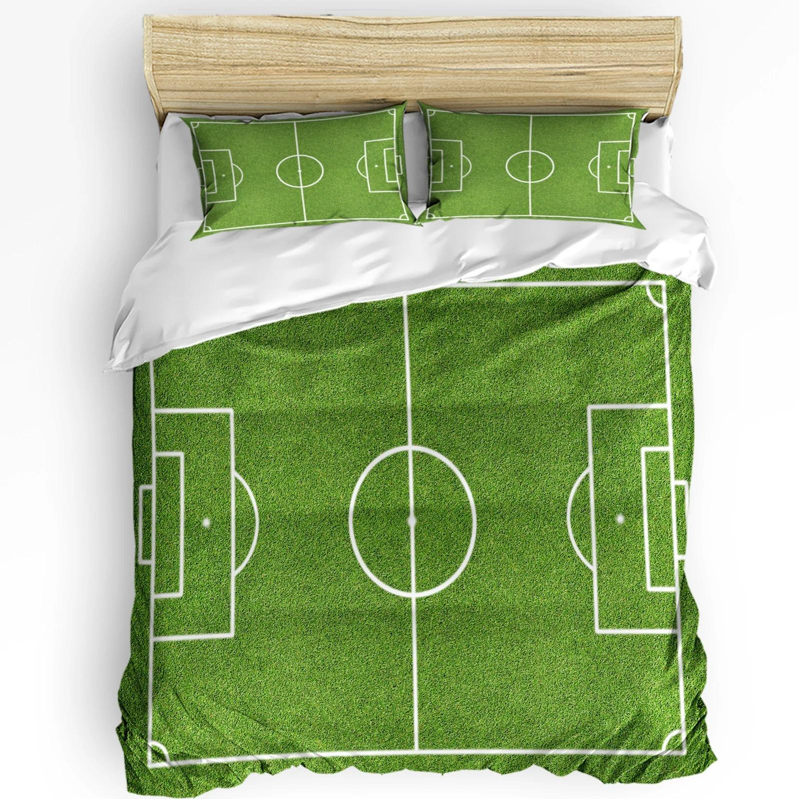 3pcs Bedding Set Soccer Balls Football