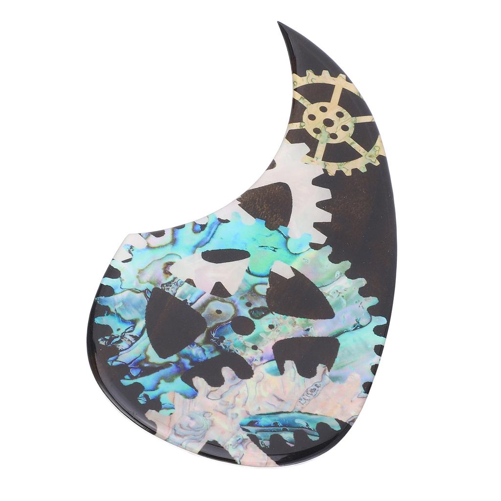 Acoustic Guitar Pickguard Self Adhesive Guitar Scratch Guard Plate Guitar Replacement Parts for Acou