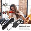 Violinist Choice Pickup Professional Clip-On Compact Size Portable Easy To Disassemblable Violin Install Classical Acoustic Instrument Accessories