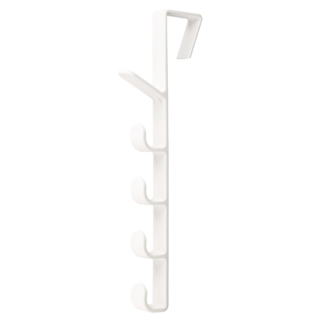 Over The Door Hook Plastics Heavy Duty Over Door Hanger Holder for Coat Robe Clothes Towel Hanging Bathroom Organizer