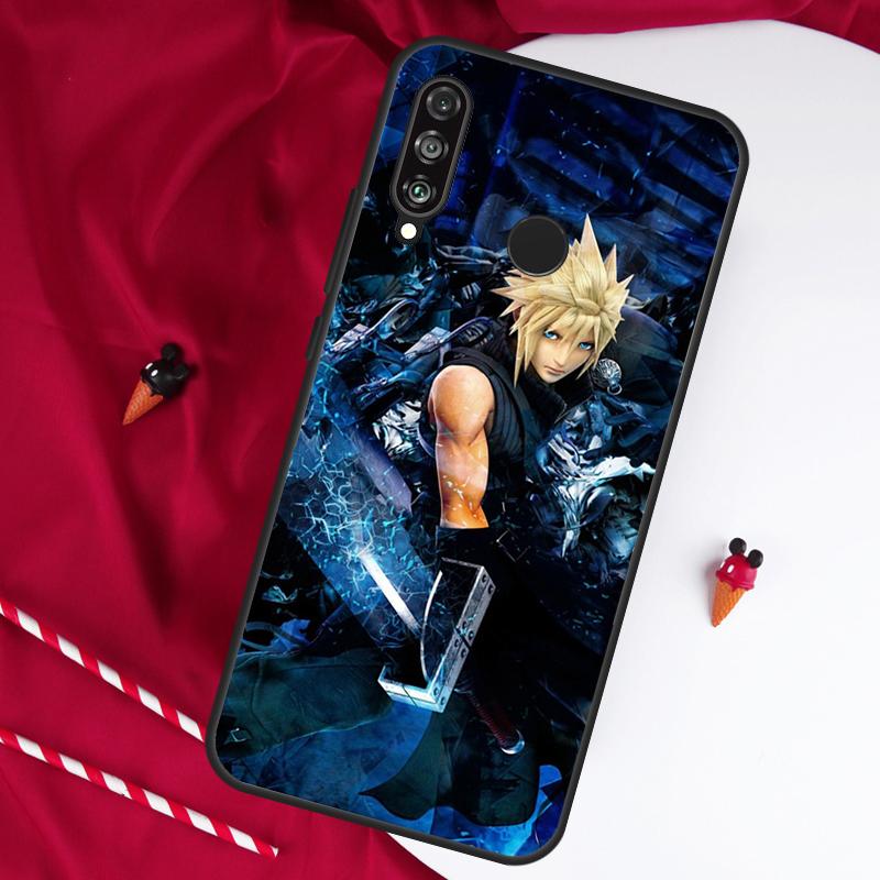 FINAL FANTASY Cloud Strife For Huawei Nova Y61 Y91 Y73 Y72 Y90 Y70 Y60 12s 12i 11i 8i 9 10 SE P60 P30 Pro P40 Lite Case