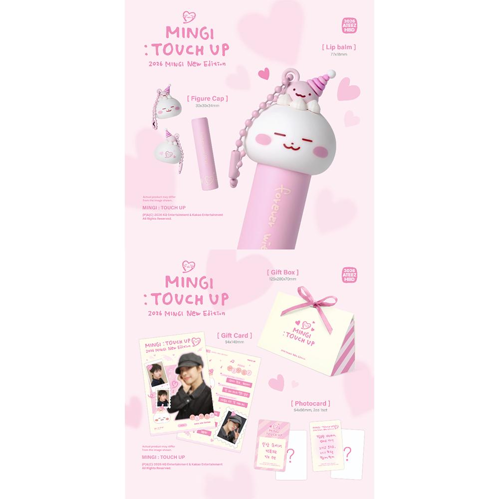 [Pre-order] ATEEZ - MINGI : TOUCH UP Lip Balm