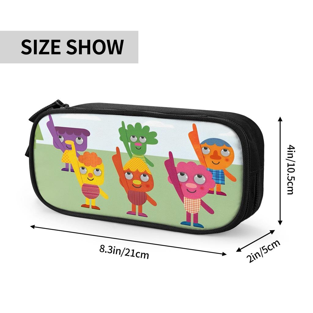 Noodle & Pals Micro Super Simple Accessories Pencil Case Large-capacity School Accessories Pencil Bag Birthday Gift
