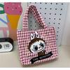 Autumn and Winter Plush Bag for Women, Cute Crossbody Handbag, Cartoon Tote Bag, Versatile Labu Doll Bag
