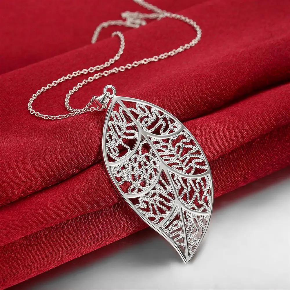 korean fashion   Copper beautiful leaves necklace earrings for women designer Jewelry set Party wedding gifts