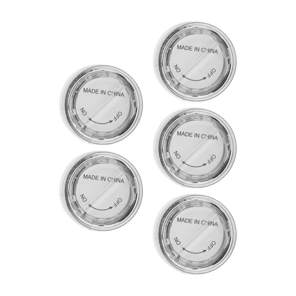 5 Pcs Submersible LED Lights Micro Landscape Waterproof Lights for Aquarium Waterfall Vase Base