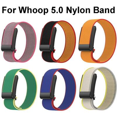 New Nylon Fitness Band Elastic Breathable Fitness Tracking Band Adjustable Portable Replacement Strap for Whoop 5.0 Bracelet