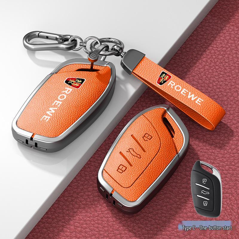 Fit for Roewe RX5 16-20, i6, RX8, RX3, EI5 Metal Key Cover
