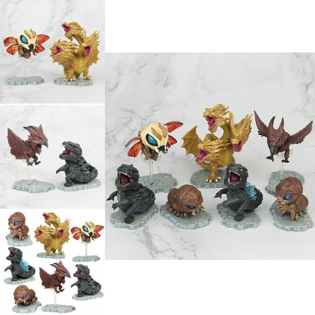 Godzilla Movie King Of The Monsters Cute Mini Action Figures Collectible Set