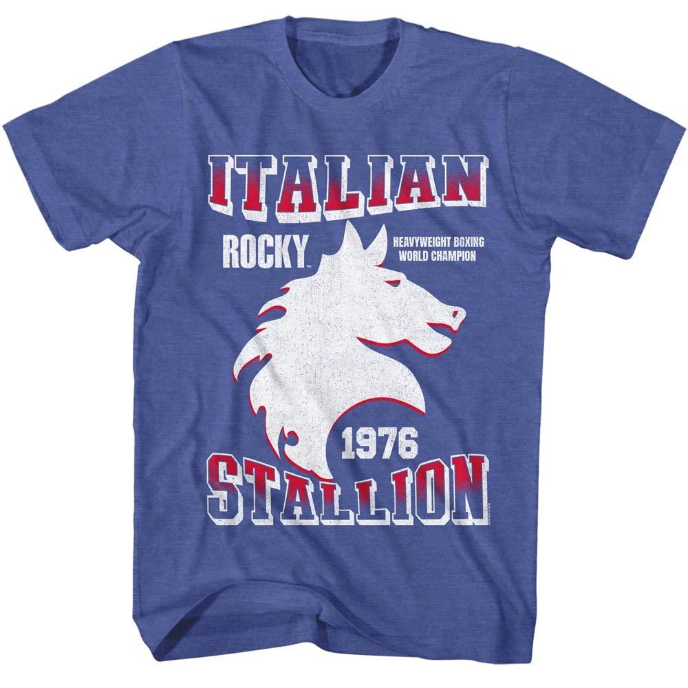 Rocky Heavyweight Boxing World Champion 1976 Italian Stallion Men s T Shirt 4XL
