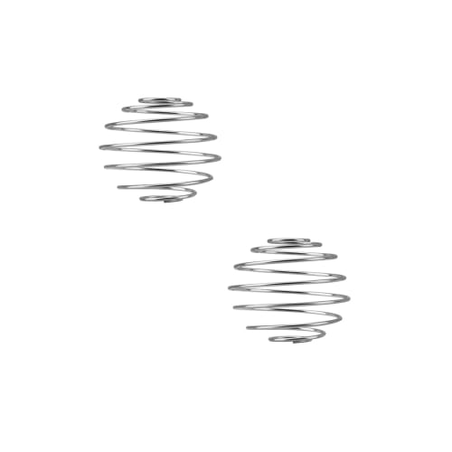 2 Stainless Steel Wire Whisks for Shaker Cups, Bottles, and Mixers (3cm Diameter)