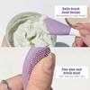Silicone Double-Headed Brush for Face Masks, Exfoliation, Blackhead Removal, and Cleanser Application