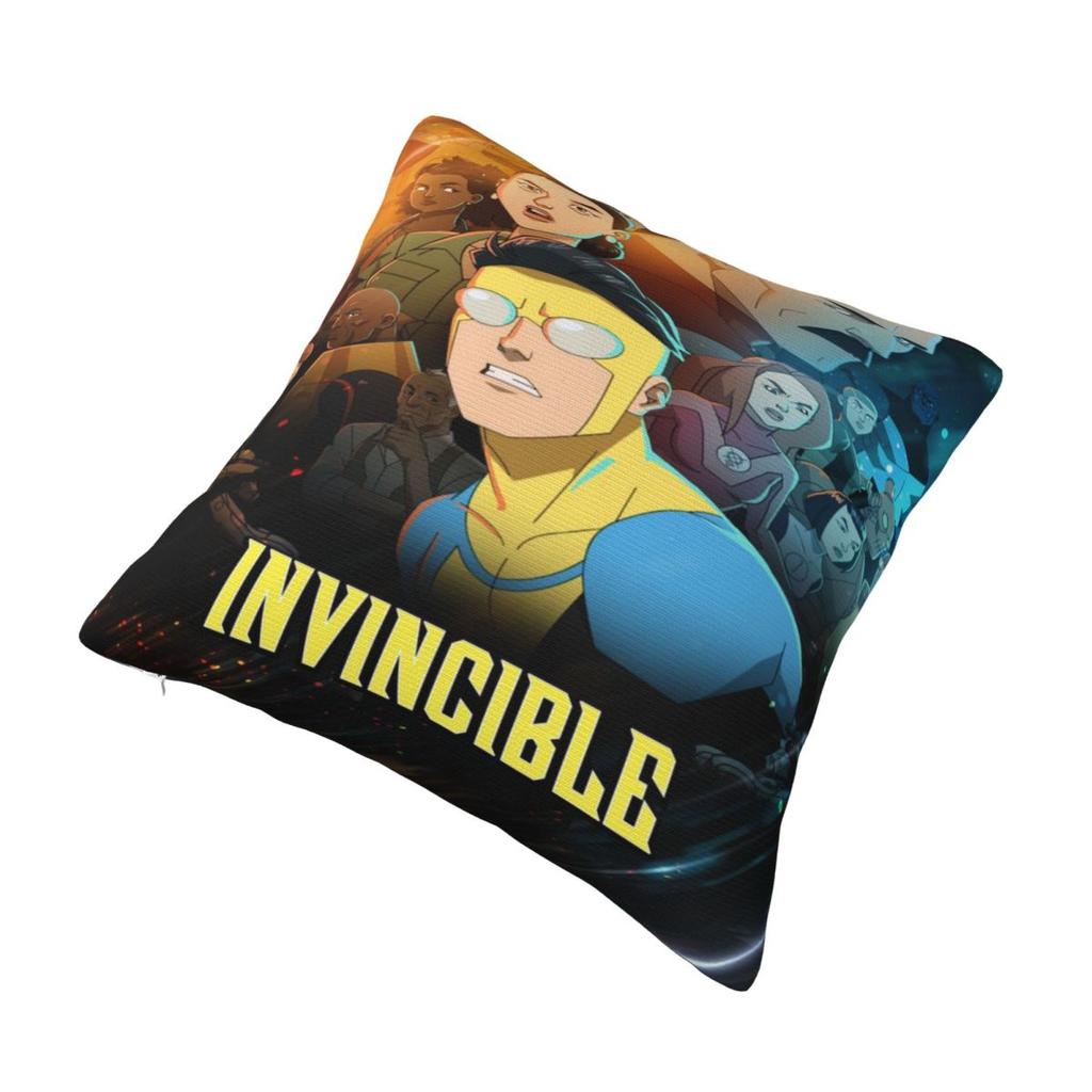 Invincible Omniman Amazing Hero Anime Printing Pillowcases Cushion Cover Throw Pillow Cover Y2K Home Decor Zipper Multi-Size