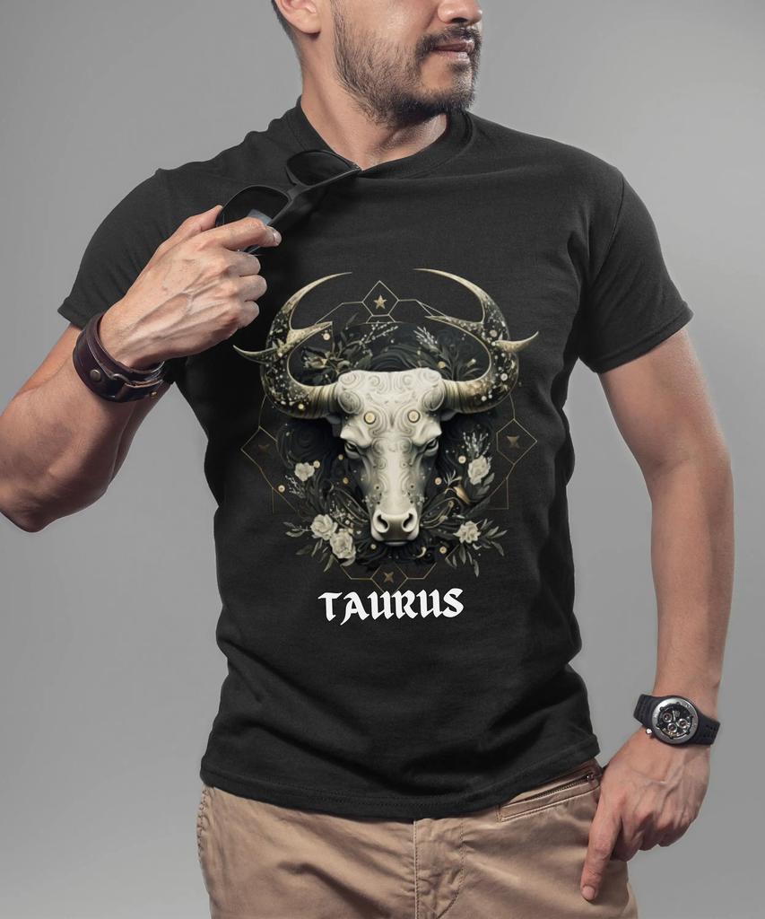 Taurus Zodiac T Shirt Horoscope Astrology Top Star Sign