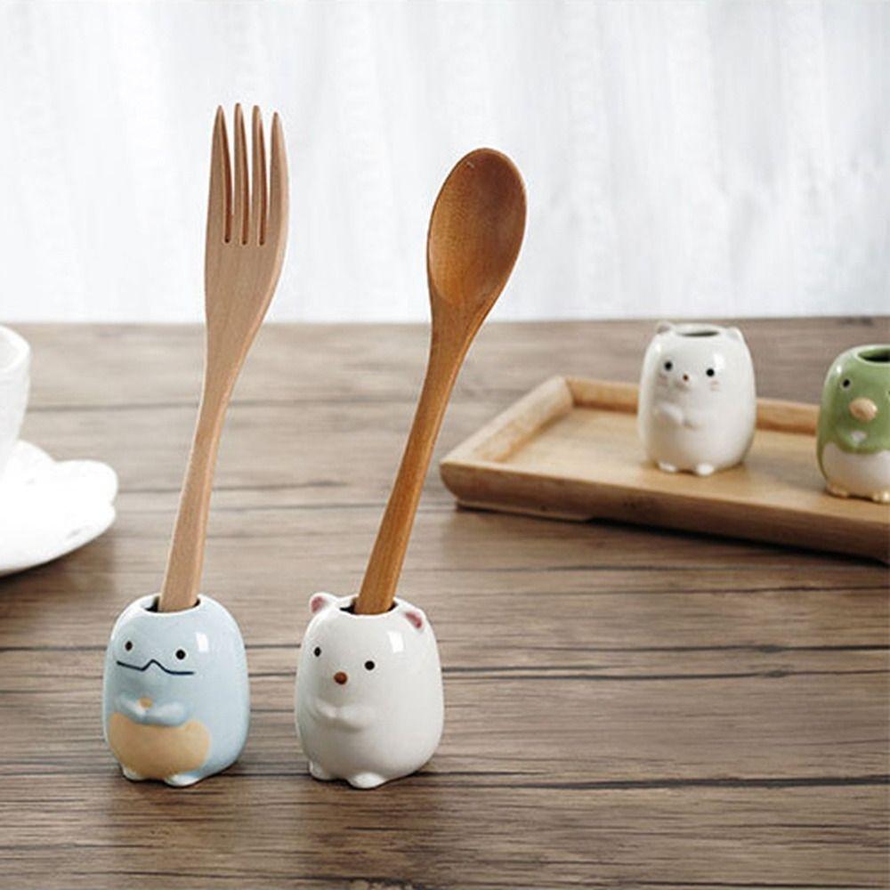 Animals Bathroom Accessories Storage Box Toothbrush Holder Toothpick Dispenser Tooth Brush Stand