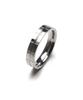 Scalettoblack Ba027 Half Stripe Pattern Ring