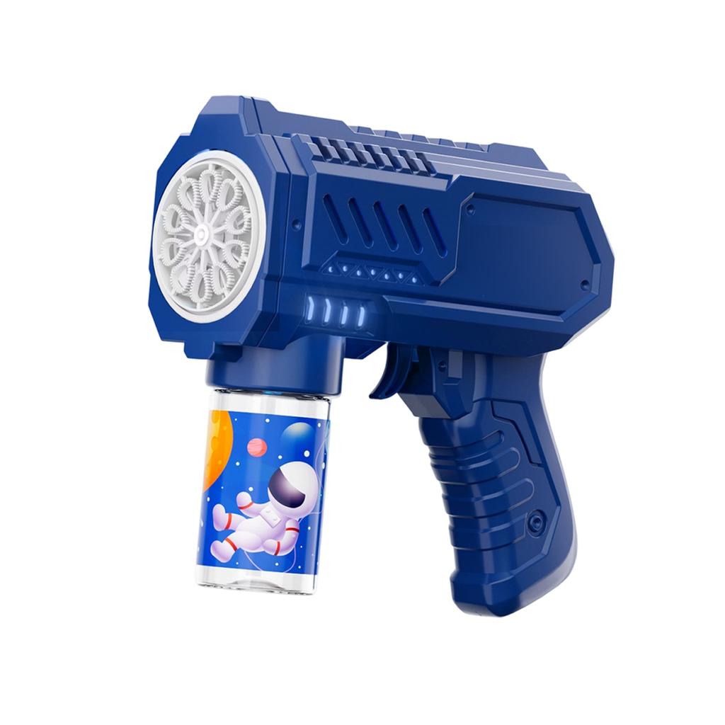 Automatic Bubble Gun Toy for Kids Electric Bubble Blower with Bubble Solution Included Safe and Easy to Use Outdoor Indoor Play Fun