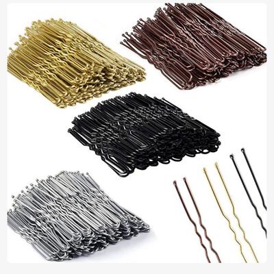 50 Piezas 5/6/7cm Metal Pinzas para el Pelo Horquilla Peinado Horquillas Accesorios para el Cabello Forma U Pasador Mujer