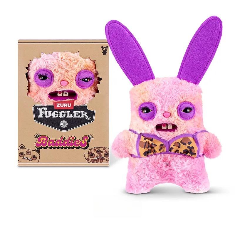 Fuggler 23Cm Baddies Series Doll Plush Stuffed Fugglers Ugly Teeth Monster Tooth Accessories Funny Trend Birthday Gift Toys