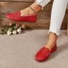 New Style Women Shoes Flats Leather Moccasins Sneakers Woman Casual Shoes Slip-on Loafers Female Boat Shoes Big Size 36-42