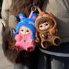 Wakuku V1 V2 Blind Box Fox & Bunny Trick Or Treat Series Vinyl Doll Suprise Bag Keychain Trendy Toy Mystery Box  Gifts