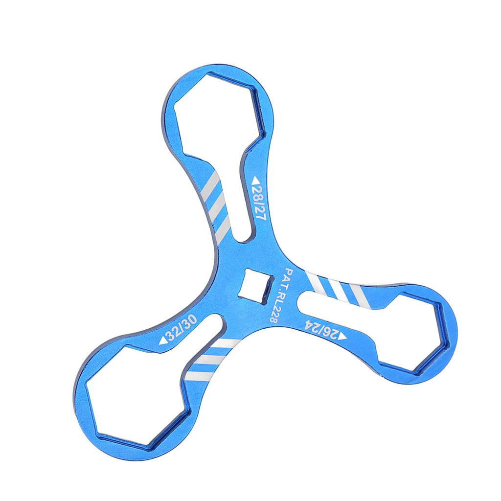 RISK Bicycle Front Fork Shoulder Cover Wrench Mountain Bike Y Type Wrench Removal Tool 24/26/27/28/3