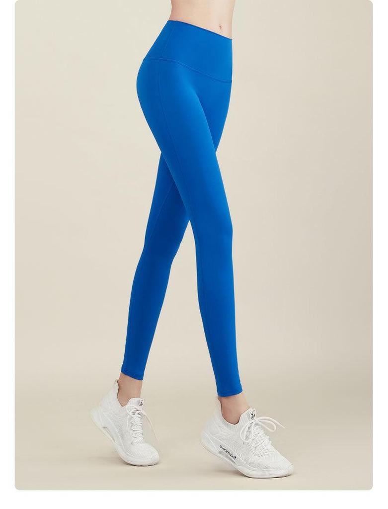 Women's High-Waist Yoga Pants - Elastic, Hip-Lift, Tummy-Control Fitness Leggings for Running