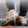 Bauarbeiter Arbeitsschuhe 6KV Isolierschuhe Durchtrittsicher Stoßfest Sicherheitsschuhe Rutschfest Unzerstörbare Schuhe Schützend