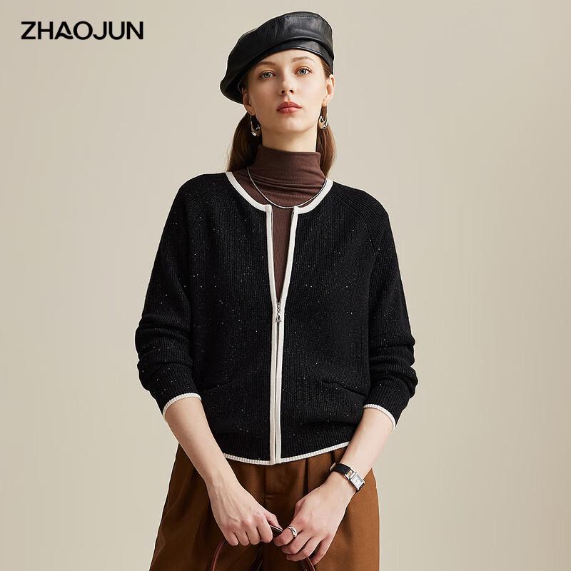 Women s Autumn/Winter Round Neck Thick Wool Cardigan XL