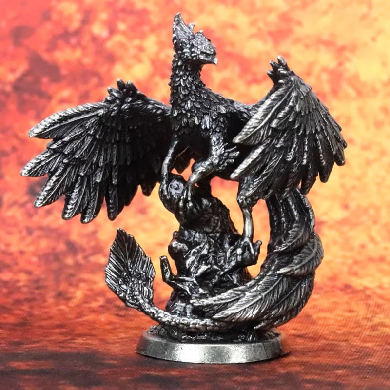 Cupronickel Metal Demon Undead Miniatures Fantasy RPG Tabletop Game Figures for Pathfinder & Similar Tabletop Gaming