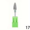 1 Pc Tungsten Carbid Nail Drill Bits Electric Manicure Drill Accessory Milling Cutters for Nail Gel Polish Remover Nail Tools