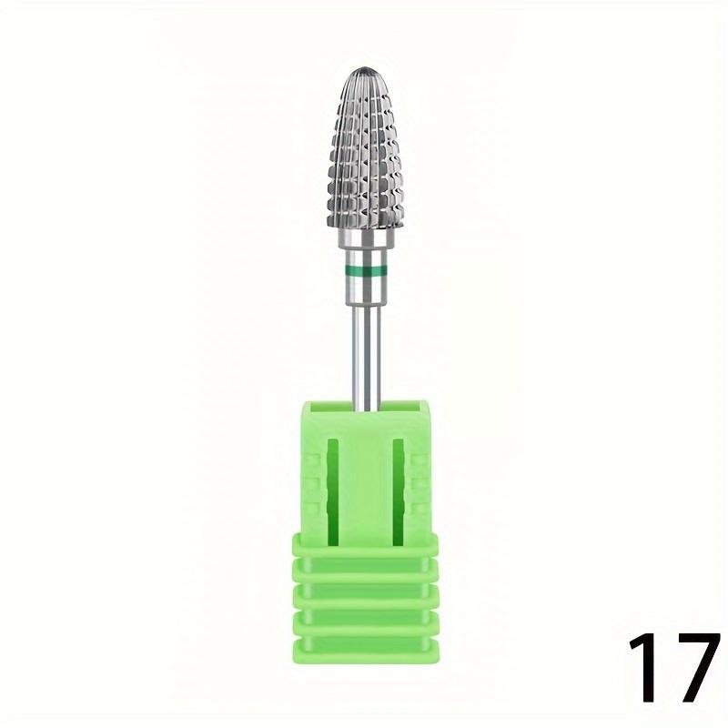 1 Pc Tungsten Carbid Nail Drill Bits Electric Manicure Drill Accessory Milling Cutters for Nail Gel Polish Remover Nail Tools