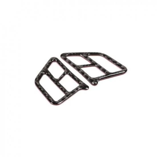 Carbon Fiber Steering Wheel Button Frame Cover For BMW 3 Series E90 2005-2012