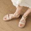Women's Sandals 2026 Summer New Comfortable Non Slip Sweet Height Increase Flats Comfortable Fashion Platform Casual Beach Shoes