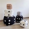 Plush Pattern Dice Toy Cute Cartoon Cushion With Pp Cotton Filling Office Home