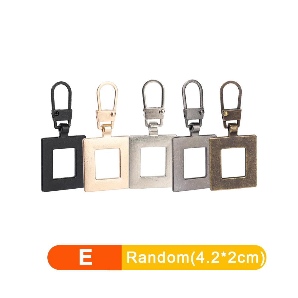 5/1 pz Tiracerniera staccabile universale Kit di riparazione per cerniere in metallo di ricambio per valigie, borse, vestiti e cursori per cerniere