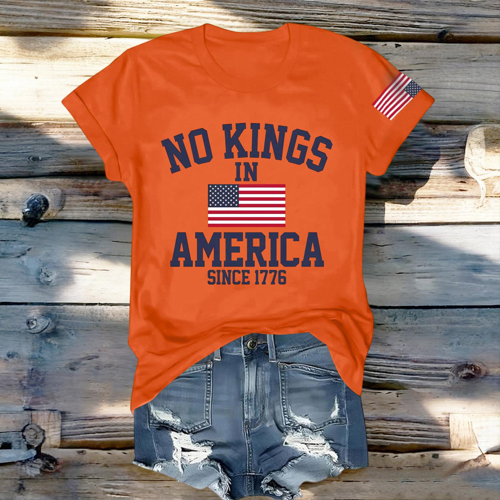 

Жіноча модна футболка з круглим вирізом, повсякденна, з ретро-принтом, з короткими рукавами XL жовтий