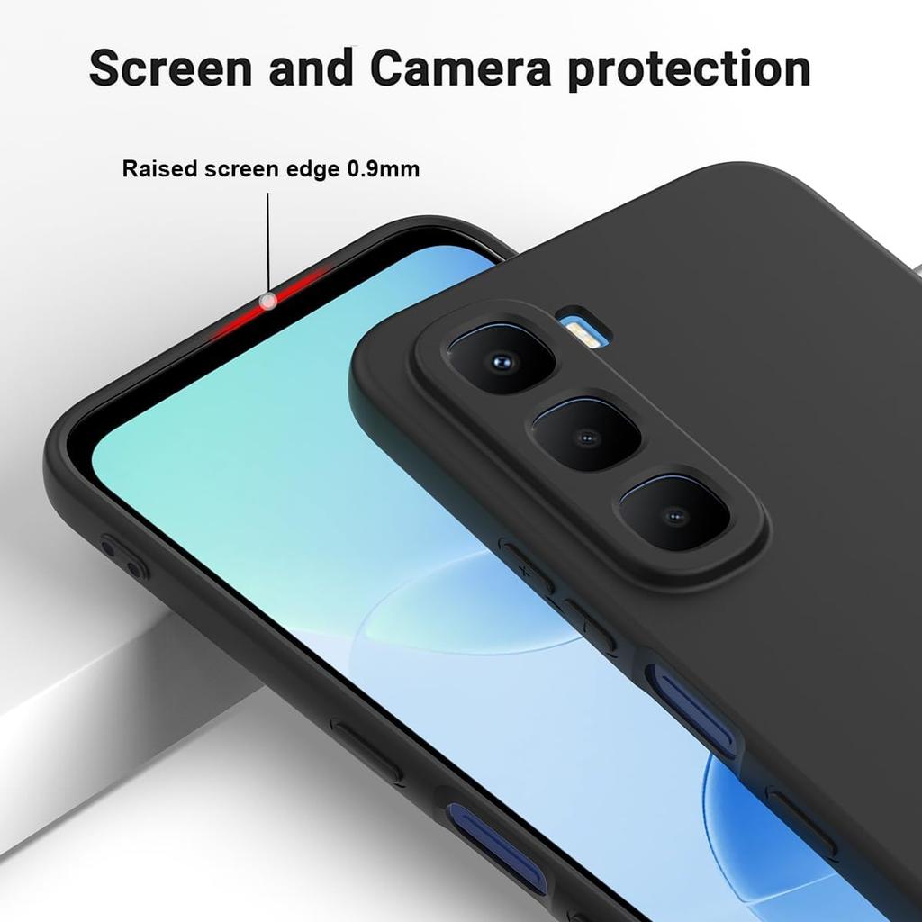 Flexible Liquid Silicone Case For Infinix Note 50 Pro 4G Pro+ Plus 50s 50x 5G Protective Cover Bumper Fundas Coque