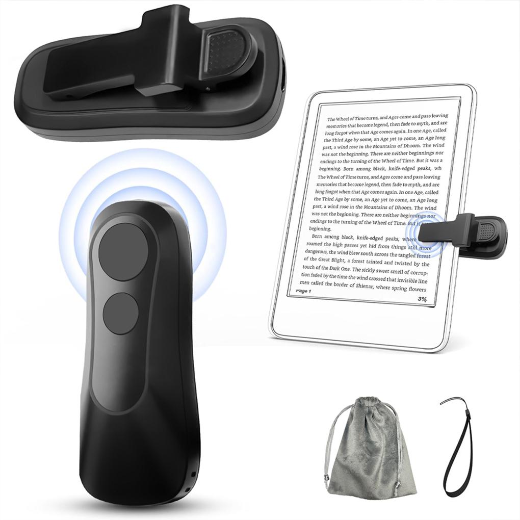 Remote Control Page Turner for Kindle Paperwhite Oasis Kobo eReaders Camera Video Recording Page Turner Clicker Reading Novels