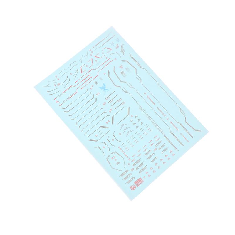 For 1/144 Hg Mighty Strike Freedom Model Decals Water Slide Decals Tool Fluorescent Sticker Models Toys Accessories