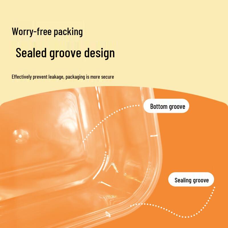 WEISHENG Disposable Takeout Food Containers