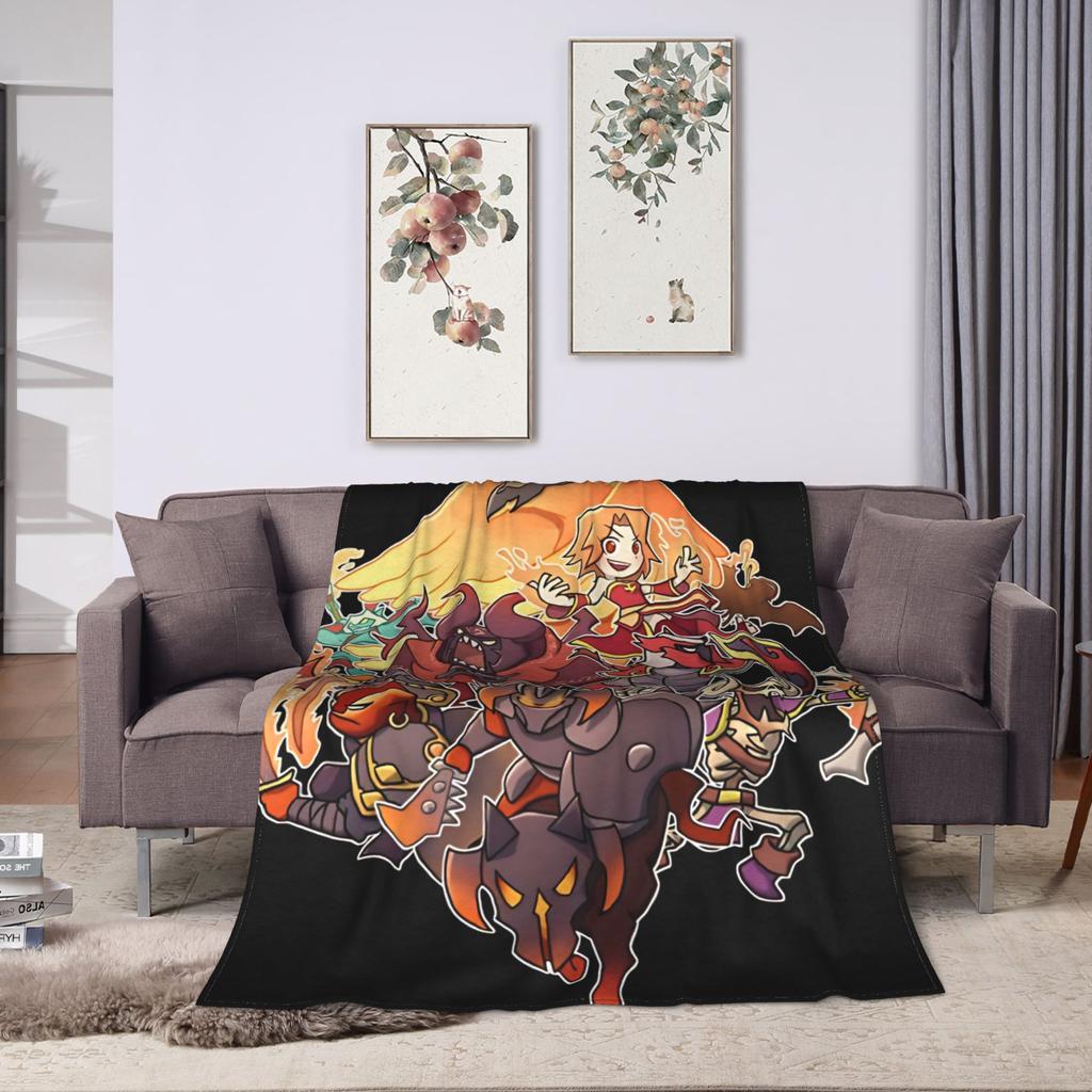 Slay the Spire 2 Games Warm Blanket  Girls Boys Plush Throw Blanket Comfortable Bedroom Flannel Bedspread Sofa Bed Cover