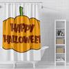 Home Shower Curtains for Bathroom Waterproof Fabric Modern Nordic Style Living Room Curtain Halloween Autumn Pumpkin Decoration