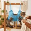 Anti-Scratch Pet Grooming Hammock Adjustable Nail Trimming Sling Pet Bath Hammock  Small Cats
