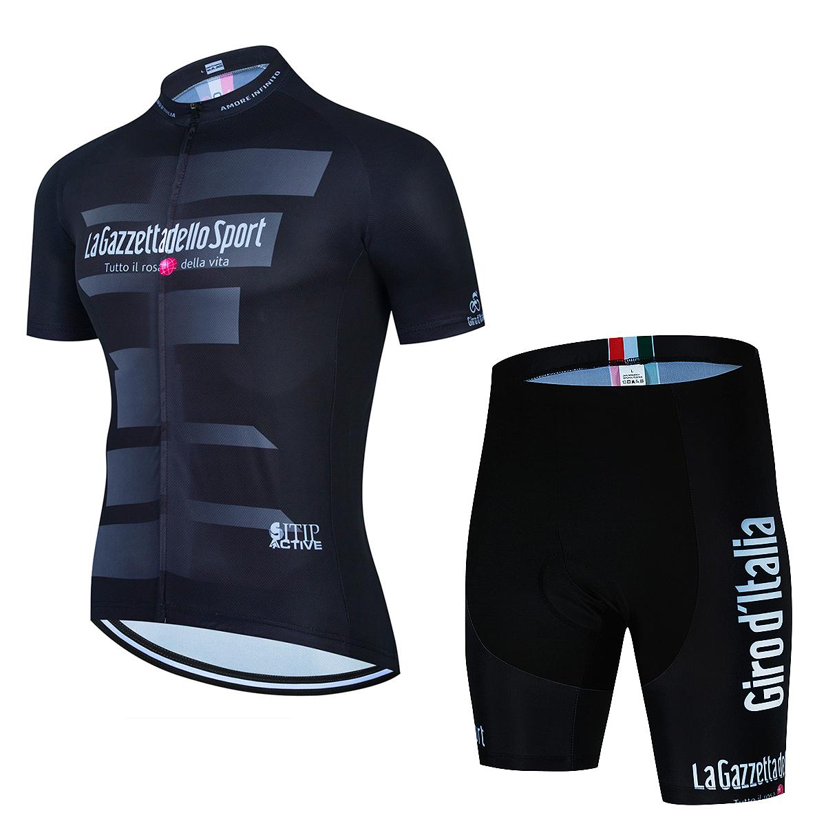

2026 Tour De Giro D ITALIA Cycling Jersey Set Men s Short Sleeve Mountain Uniform Ropa Ciclismo Cycling Maillot Cycling Clothing Suit L