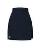 Mackie Padded Wrap Mini Skirt Navy