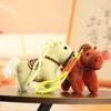 Mascot Doll Plush Horse Keychain Stuffed Chinese New Year Gift  Home Decoration