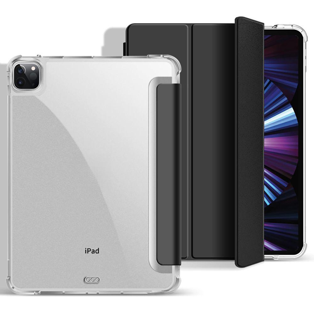 iPad Air102 Acrylic P1345 Curved Protective Case with Pen Holder